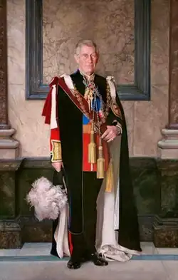 Richard Stone, His Royal Highness The Prince of Wales, 2009. Oil on canvas.