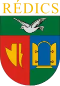 Coat of arms of Rédics