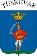 Coat of arms of Tüskevár