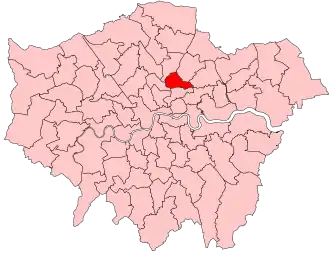 Map of constituency
