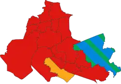2021 results map