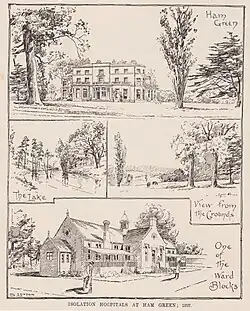 Ham Green Isolation Hospitals, 1897
