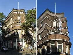 Shop and apartment house Lommel, Hamm by Max Krusemark, 1927