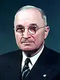 President Harry S. Truman of Missouri