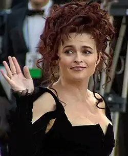Photo of Helena Bonham Carter at the press conference of "Toast"