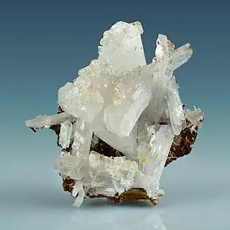 Image 66Hemimorphite, by Iifar (from Wikipedia:Featured pictures/Sciences/Geology)