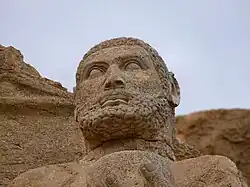 Herakles at Behistun, sculpted for a Seleucis Governor in 148 BC.