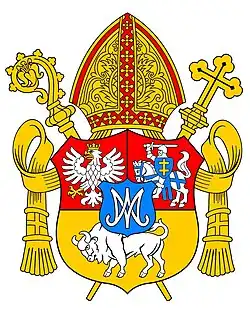 Coat of arms of the Diocese of Drohiczyn