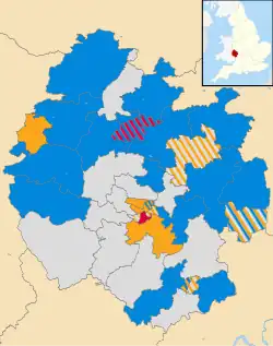 2003 results map