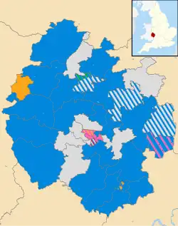 2011 results map