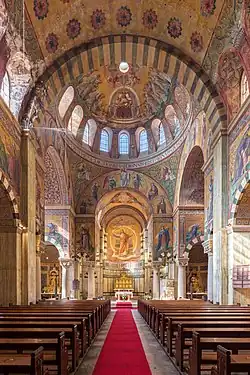 Interior of the Sacred Heart Church, Berlin