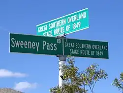 Street signs on CR S2