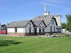 Former station building