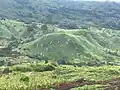 View of Hills and Farm land in Njap