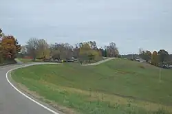 East of Beallsville on State Route 556