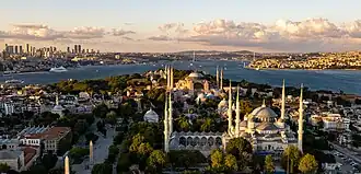 Istanbul, the largest city in Turkey