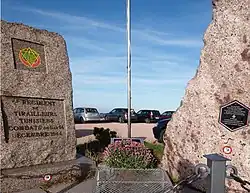 Memorial on the Hohneck to Tunisian soldiers.
