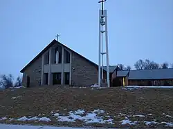 A Catholic church building