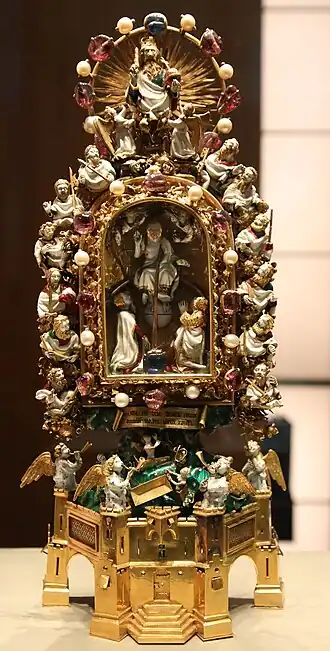 Room 2a – Holy Thorn Reliquary, made in Paris, c. 1390s AD