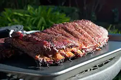 St. Louis-style barbecue pork ribs