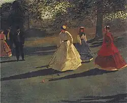 Croquet Players, 1865[60]