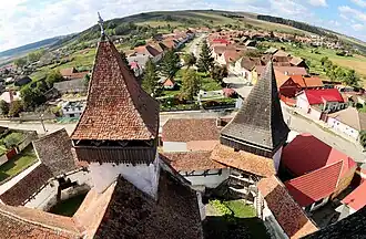 Fortified church in Homorod
