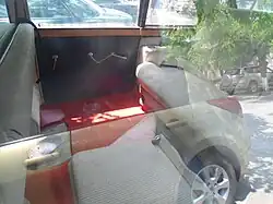 Hongqi CA770 interior (rear seats)