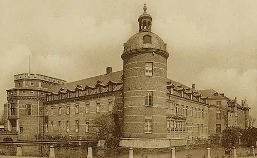 Hoogstraten castle around 1900