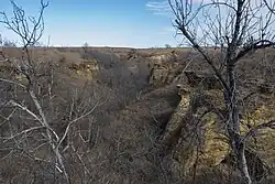 Horse Thief Canyon in Kanopolis State Park