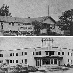 Hotels in Hot Springs, Montana c. 1947