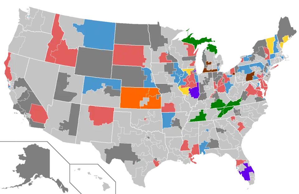First-instance endorsements by Republicans in the House of Representatives.   Endorsed Ronald Reagan   Endorsed George Bush   Endorsed or is John Anderson   Endorsed or is Phil Crane   Endorsed Bob Dole   Endorsed John Connally   Endorsed Howard Baker   Declined to endorse or unknown