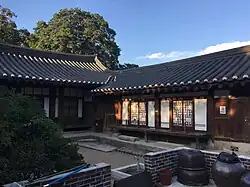 Part of the Choe Jun house [ko] in the village (2018)