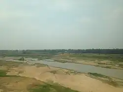 Huaihe River in Pingqiao, Xinyang