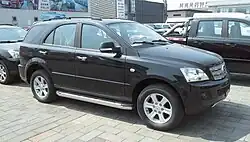 Huanghai Landscape F1 facelift front