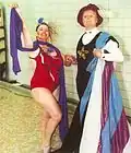 Bert Hubbard and Diane Tulley in His and her Limelights at the IAAA festival 1997