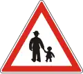 Pedestrians ahead (1990-2001)