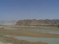 Hungol River estuary wetlands, and mesas