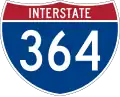 Interstate 364 marker