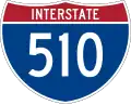 Interstate 510 marker