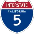 Interstate 5 marker
