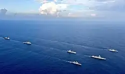 INS Jalashwa with Western fleet en-route to Maldives.