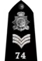 Isle of Man Police Sergeant Epaulette