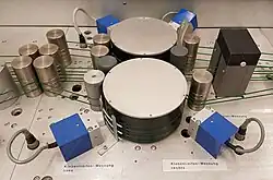 Sensor section of ISS 300 prototype (1974)