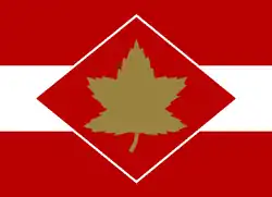 I Canadian Corps Vehicle sign.