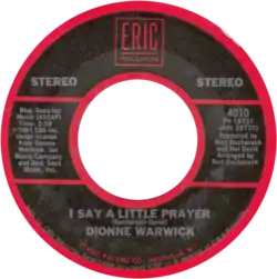 vinyl side label