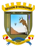 Official seal of Ihorombe Region