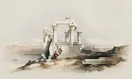195. Temple of Wady Kardassy, Nubia.