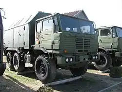 Csepel D-566 tank maintenance workshop car in Kecel, Military Park, Hungary (2012)