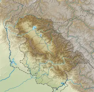 Mahadev is located in Jammu and Kashmir