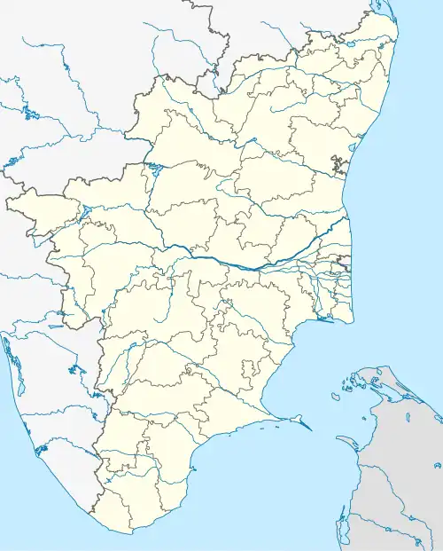 Korkai is located in Tamil Nadu
